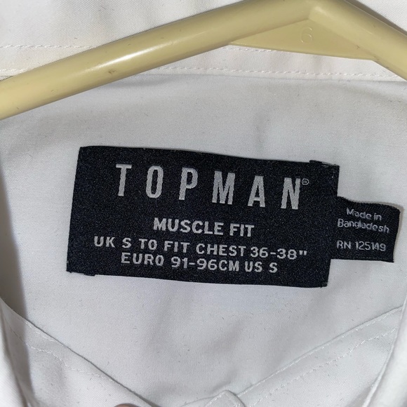 Topman white button down - Picture 2 of 2